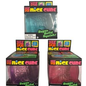 NeeDoh Nice Cube Super Solid Squishy Set